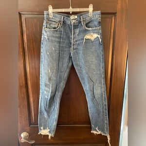 Agolde straight leg jeans